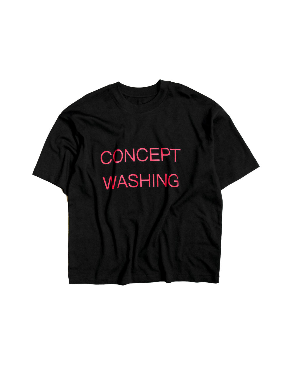 CONCEPT WASHING TEE BLACK