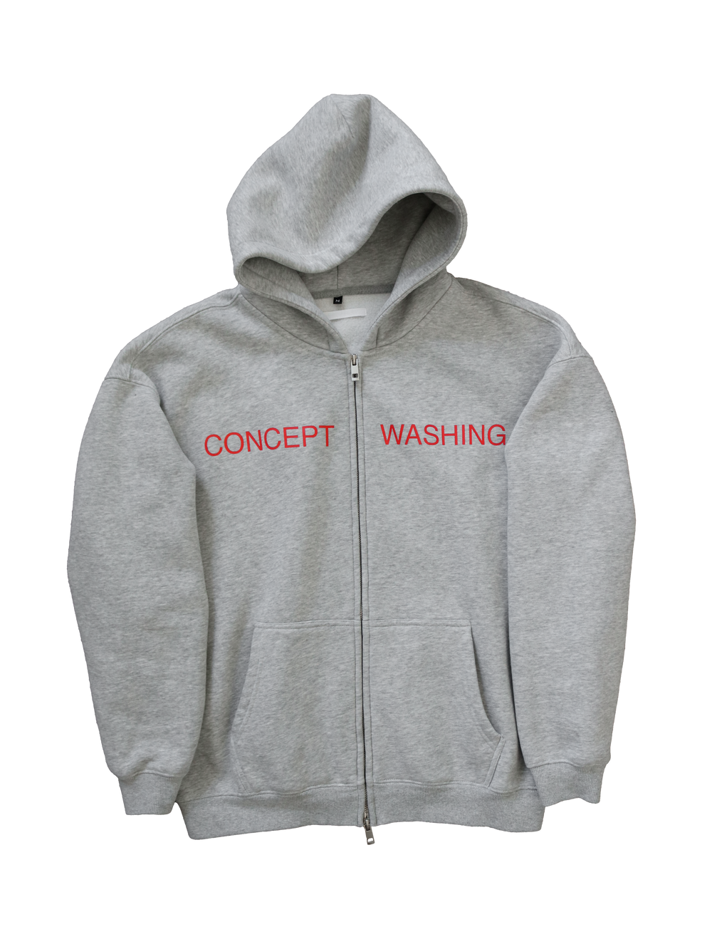 CONCEPT WASHING ZIP UP HOODIE