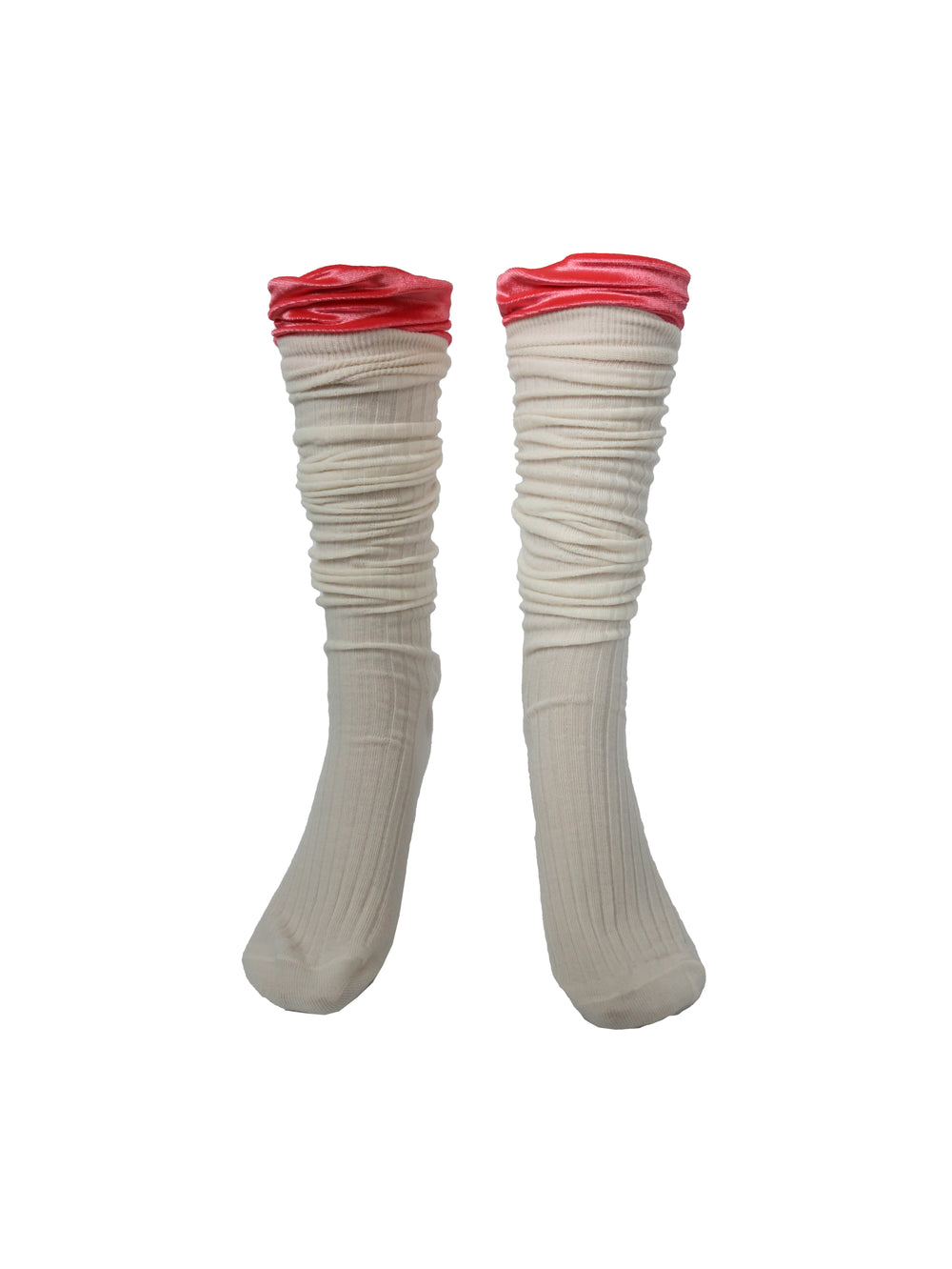 LAYERED SOCKS WHITE