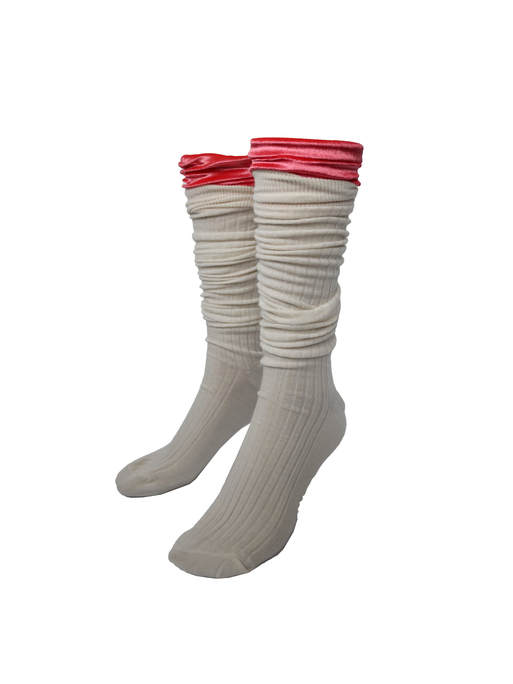 LAYERED SOCKS WHITE